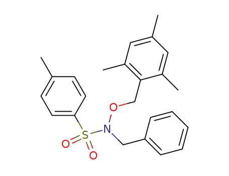 Molecular Structure of 52245-12-2 (N-Benzyl-4-methyl-N-(2,4,6-trimethyl-benzyloxy)-benzenesulfonamide)