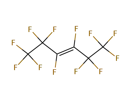 Molecular Structure of 81018-66-8 (trans-perfluoro-3-hexene)