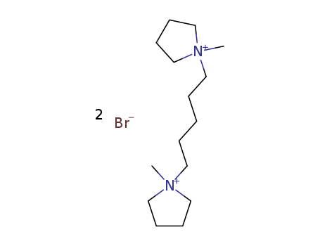 Pyrrolidinium,1,1'-(1,5-pentanediyl)bis[1-methyl-, bromide (1:2)