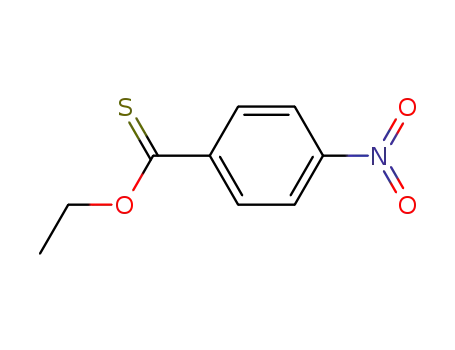 Molecular Structure of 946-46-3 (Benzenecarbothioic acid, 4-nitro-, O-ethyl ester)