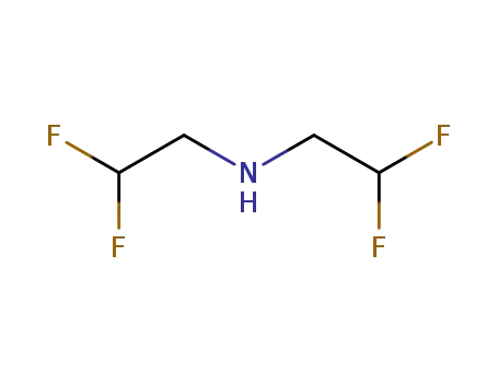Molecular Structure of 462-89-5 (N-(2,2-difluoroethyl)-2,2-difluoroethanamine)