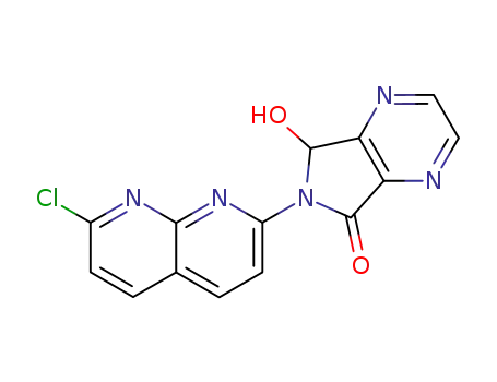 6-(7-クロロ-1,8-ナフチリジン-2-イル)-7-ヒドロキシ-5H,6H,7H-ピロロ[3,4-b]ピラジン-5-オン