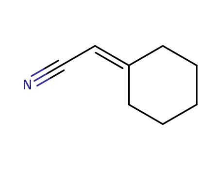 Molecular Structure of 4435-18-1 (cyclohexylideneacetonitrile)