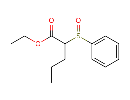 ethyl 2-(phenylsulfinyl)pentanoate