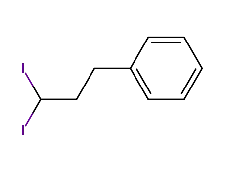 Benzene, (3,3-diiodopropyl)-