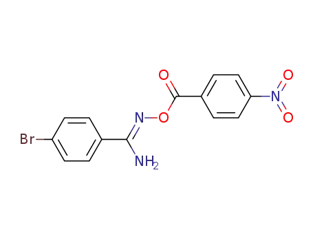 Benzenecarboximidamide, 4-bromo-N-[(4-nitrobenzoyl)oxy]-