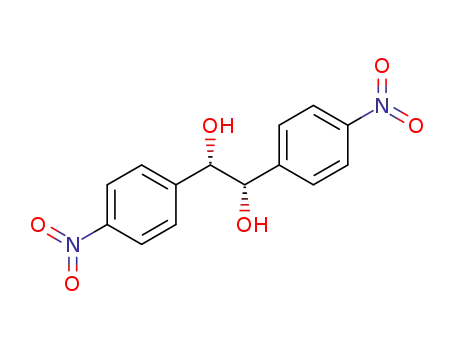 Molecular Structure of 1609430-93-4 ((1S,2S)-1,2-bis(4-nitrophenyl)ethane-1,2-diol)