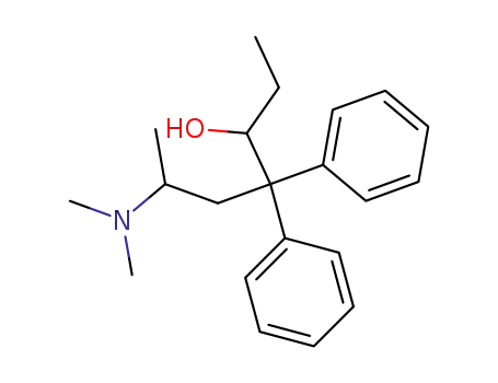 Molecular Structure of 545-90-4 (Alphamethadol)
