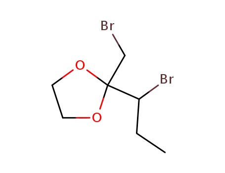 2-bromomethyl-2-(1-bromo-propyl)-[1,3]dioxolane