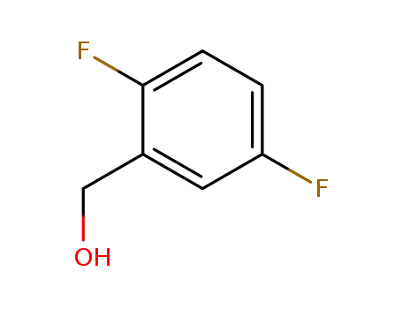 Molecular Structure of 75853-20-2 (2,5-Difluorobenzyl alcohol)