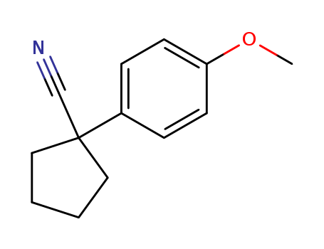 Cyclopentanecarbonitrile,1-(4-methoxyphenyl)- cas  1206-15-1