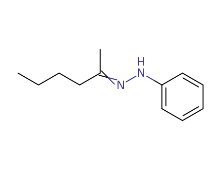 Molecular Structure of 7423-18-9 (2-Hexanone, phenylhydrazone)