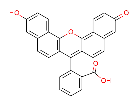 2-(11-ヒドロキシ-3-オキソ-3H-ジベンゾ[c,h]キサンテン-7-イル)安息香酸