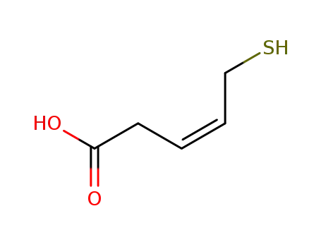 (Z)-5-メルカプト-3-ペンテン酸