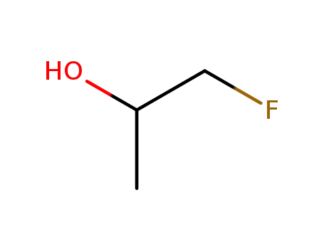 Molecular Structure of 430-50-2 (1-FLUORO-2-PROPANOL)