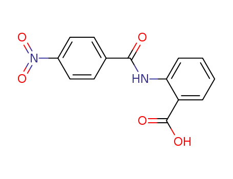 Molecular Structure of 6345-04-6 (2-[(4-nitrobenzoyl)amino]benzoic acid)