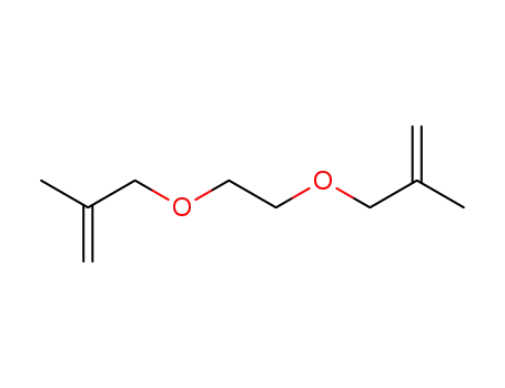 Molecular Structure of 50975-38-7 (3,3'-[1,2-ethanediylbis(oxy)]bis[2-methylpropene])