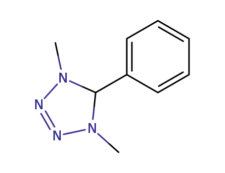 Molecular Structure of 41217-39-4 (1H-Tetrazole, 4,5-dihydro-1,4-dimethyl-5-phenyl-)