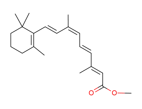 Molecular Structure of 58526-50-4 (9-CIS-RETINOIC ACID METHYL ESTER)