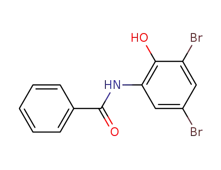 benzoic acid-(3,5-dibromo-2-hydroxy-anilide)