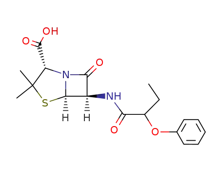 Molecular Structure of 551-27-9 (PROPICILLIN)