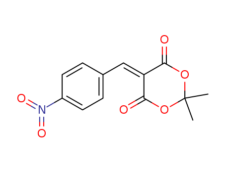 1,3-Dioxane-4,6-dione, 2,2-dimethyl-5-[(4-nitrophenyl)methylene]-