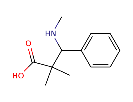 2,2-dimethyl-3-(methylamino)-3-phenylpropanoic acid