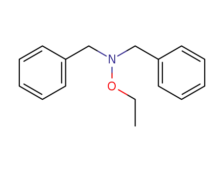 Molecular Structure of 5815-55-4 (N,N-Dibenzyl-O-ethyl-hydroxylamin)