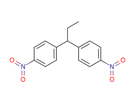 Molecular Structure of 857388-35-3 (1,1-bis-(4-nitro-phenyl)-propane)