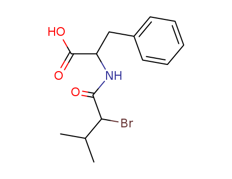 Phenylalanine,N-(2-bromo-3-methyl-1-oxobutyl)-