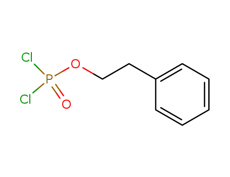 Molecular Structure of 31735-82-7 (Phosphorodichloridic acid, 2-phenylethyl ester)