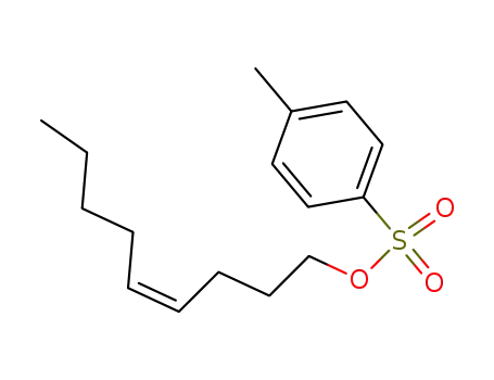 Molecular Structure of 83165-98-4 (1-tosyloxynon-4Z-ene)