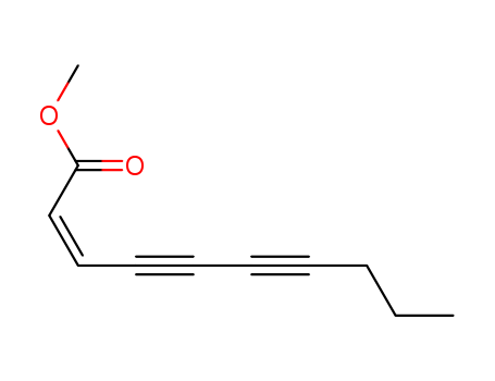 (Z)-2-Decene-4,6-diyneoic acid methyl ester