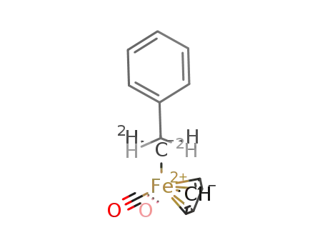 Molecular Structure of 55102-02-8 ((η5-C5H5)Fe(CO)2(threo-PhCHDCHD))