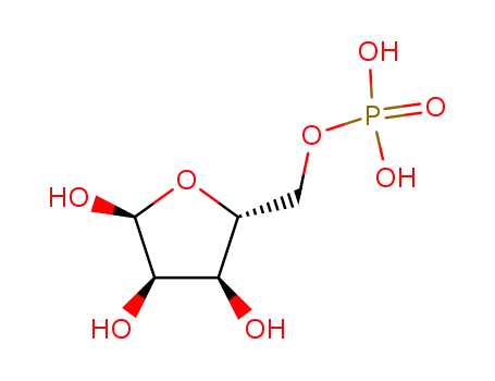 Molecular Structure of 34980-65-9 (α-D-Ribose-5-phosphate)