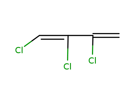 Molecular Structure of 39083-26-6 (1,2,3-TRICHLOROBUTA-1,3-DIENE(Z))