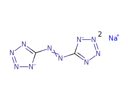 Molecular Structure of 29267-72-9 (disodium 5,5′-azobis(1H-tetrazole-1-ide))