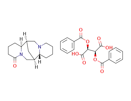 Molecular Structure of 1335287-92-7 ((-)-lupanine (+)-2,3-dibenzoyl-D-tartarate)