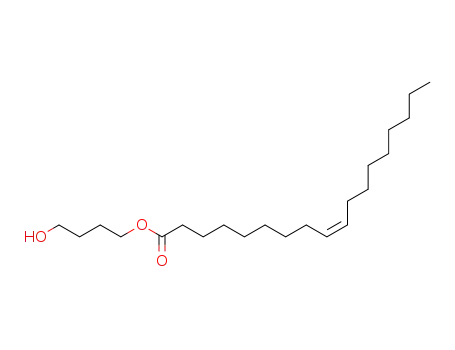 Molecular Structure of 28068-33-9 (4-hydroxybutyl oleate)