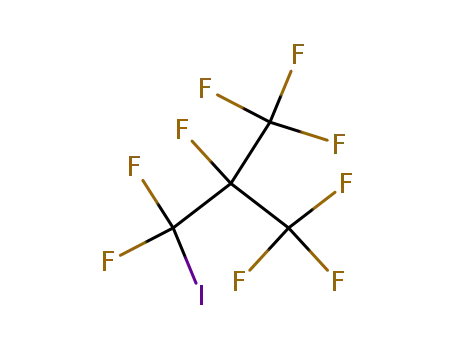 Molecular Structure of 1542-18-3 (2-trifluoromethyl-perfluoropropyl iodide)