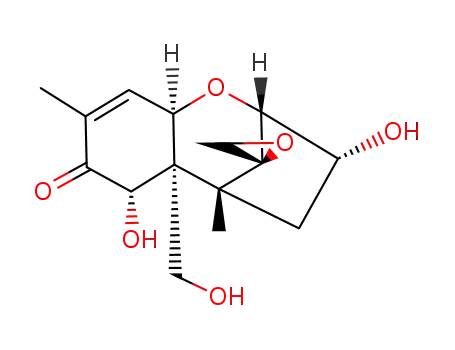 Molecular Structure of 51481-10-8 (DEOXYNIVALENOL)