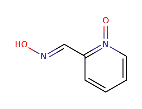 Molecular Structure of 24145-28-6 ((E)-2-pyridinecarbaldehyde 1-oxide oxime)