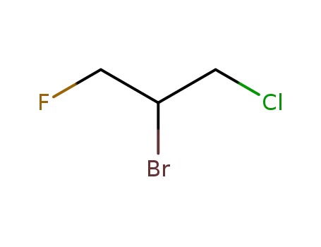 Molecular Structure of 32753-89-2 (Propane, 2-bromo-1-chloro-3-fluoro-)