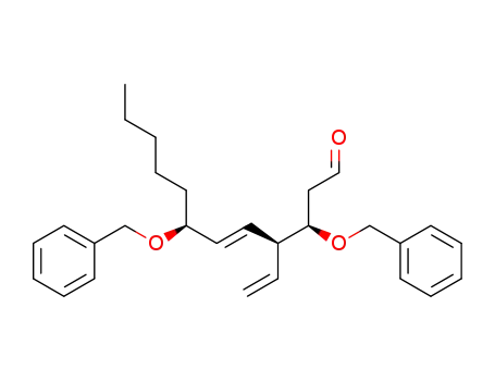 (E)-(3R,4S,7S)-3,7-Bis-benzyloxy-4-vinyl-dodec-5-enal