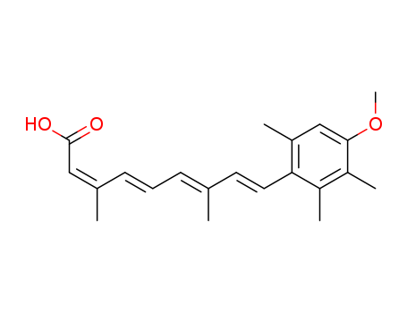 2,4,6,8-Nonatetraenoicacid, 9-(4-methoxy-2,3,6-trimethylphenyl)-3,7-dimethyl-, (2Z,4E,6E,8E)-