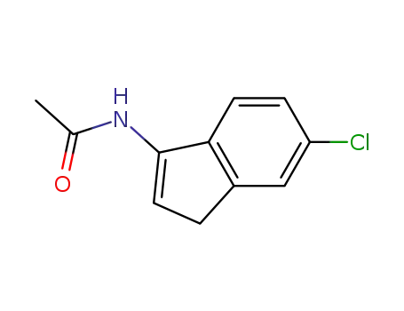 N-(6-chloro-1H-inden-3-yl)acetamide