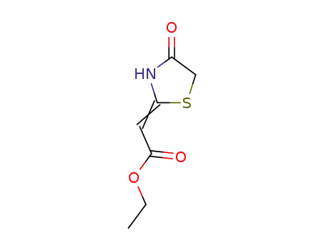 (4-Oxo-thiazolidin-2-ylidene)acetic acid ethyl ester