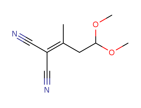 Propanedinitrile, 2-(3,3-dimethoxy-1-methylpropylidene)-