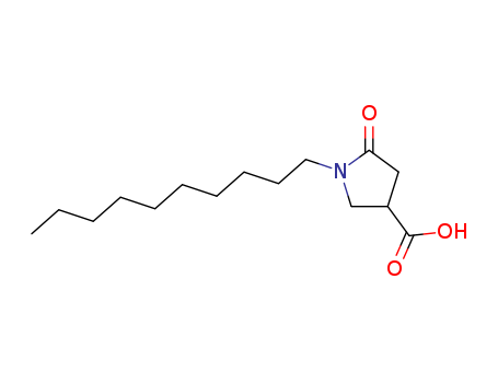 3-Pyrrolidinecarboxylicacid, 1-decyl-5-oxo-
