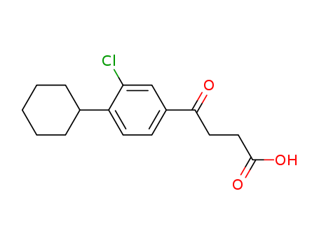 Benzenebutanoic acid,3-chloro-4-cyclohexyl-g-oxo-